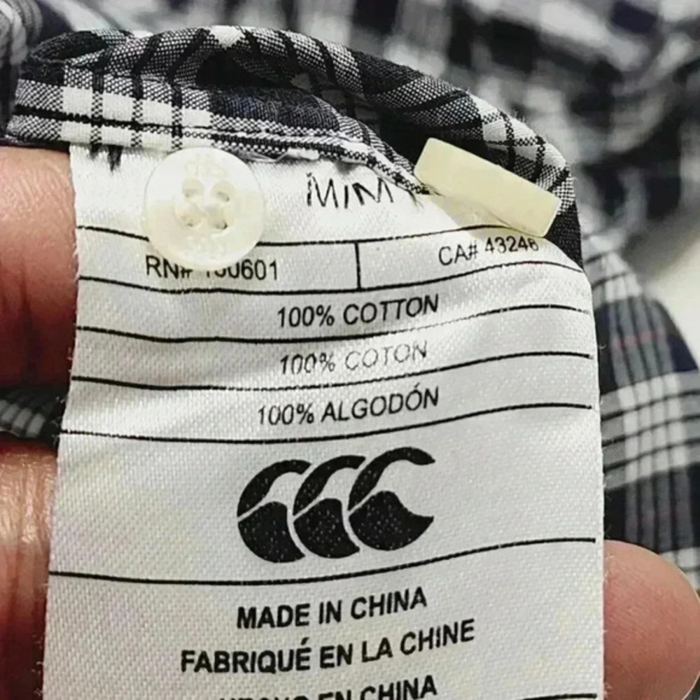 💥   of New Zealand Played in Heaven Button down Long sleeve Dress shirt M - Picture 5 of 6